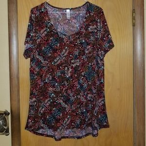LuLaRoe Short Sleeved Shirt L